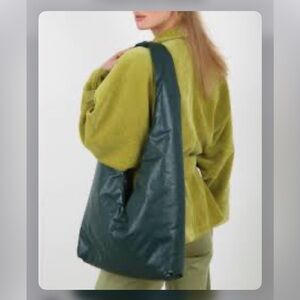 KASSL Edition Anchor Medium oil green crossbody/shoulder bag/purse NWOT